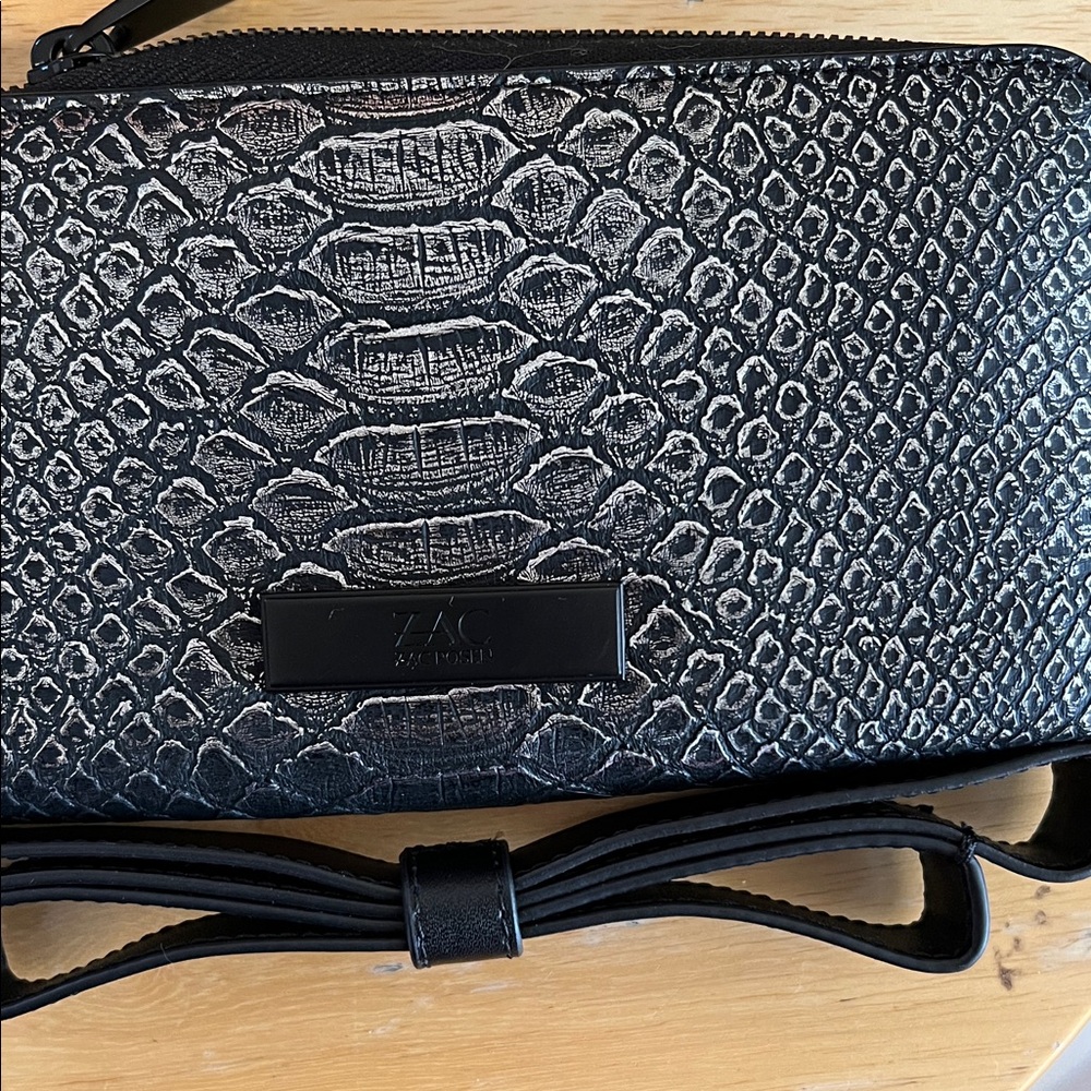 ZAC Zac Posen Snakeskin Patterned Crossbody Bag